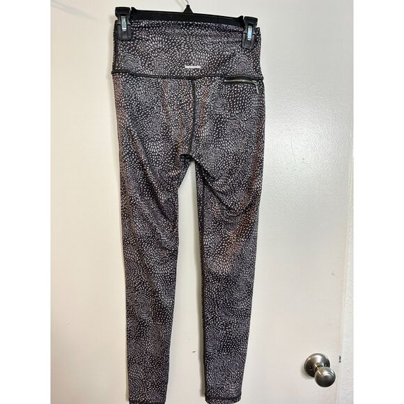 Aerie Small Patterned Leggings Full Length Activewear Compression - Picture 2 of 5